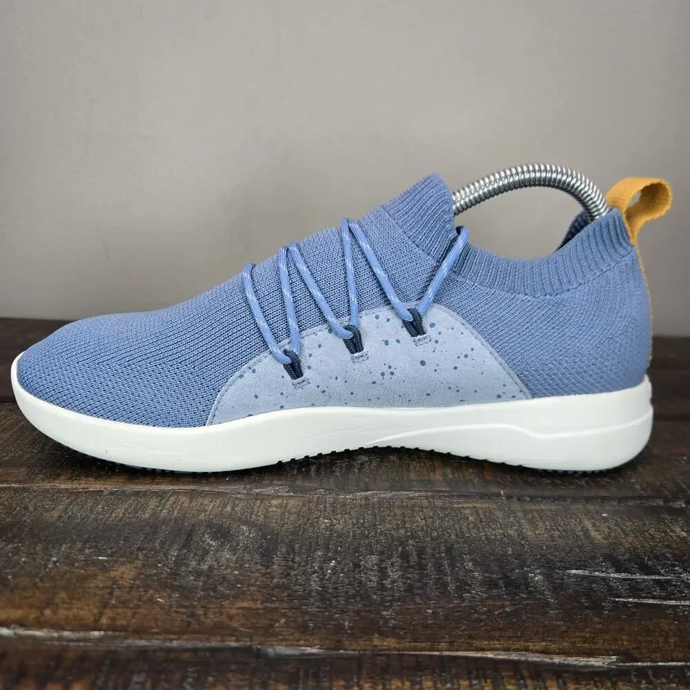 NEW Vessi Cityscape Classic Womens Size 9 Lace Up Waterproof Shoes Blue White